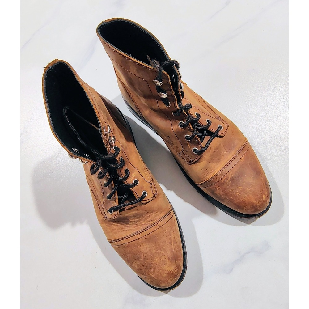 Thursday Boot Company Captain Men's Sz 8.5 Leather Rugged Resilient Lace-up Boot - Picture 5 of 14